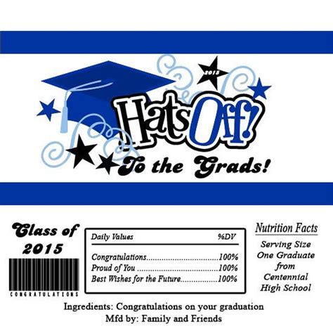 Graduation Candy Bar Wrappers Free Printable